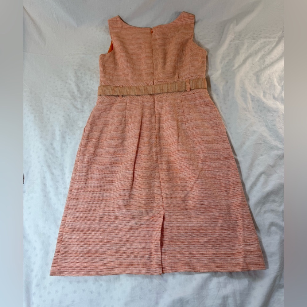 Banana Republic Peach Belted Midi Dress - Picture 8 of 8
